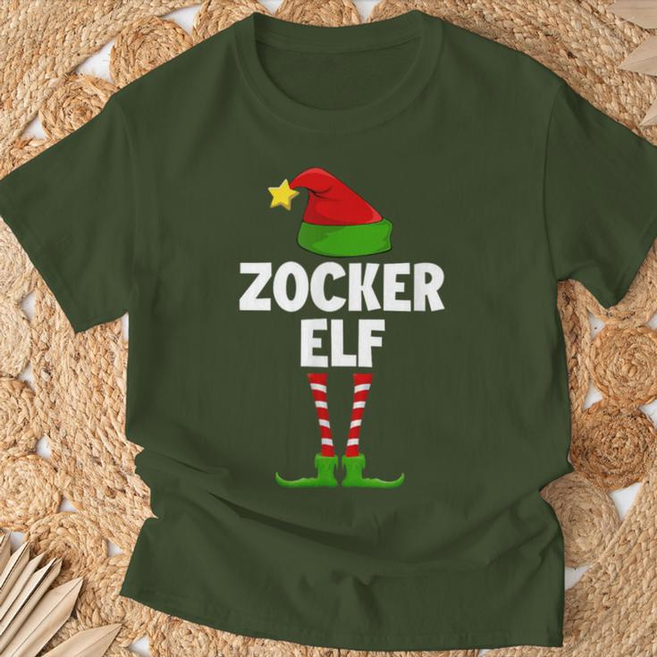 Gaming Gaming Gamerideo Game Pc Christmas Gamer Elf T-Shirt Geschenke für alte Männer