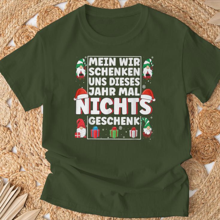 We Give Us Nothing Xmas Christmas S T-Shirt Geschenke für alte Männer