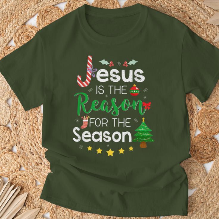 Jesus Is The Reason For The Season Christmas Xmas T-Shirt Geschenke für alte Männer