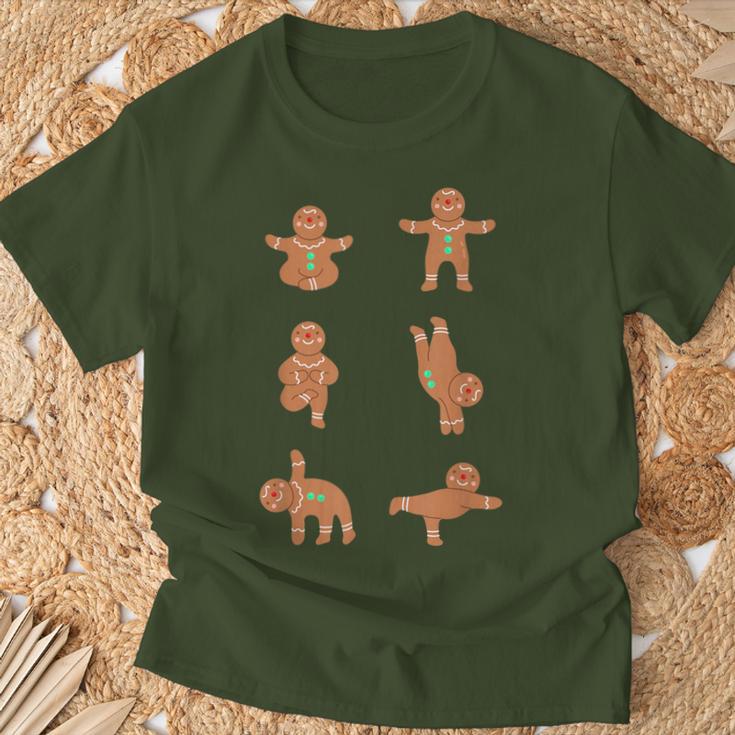 Lustiges Yoga Christmas Weihnachten T-Shirt Geschenke für alte Männer