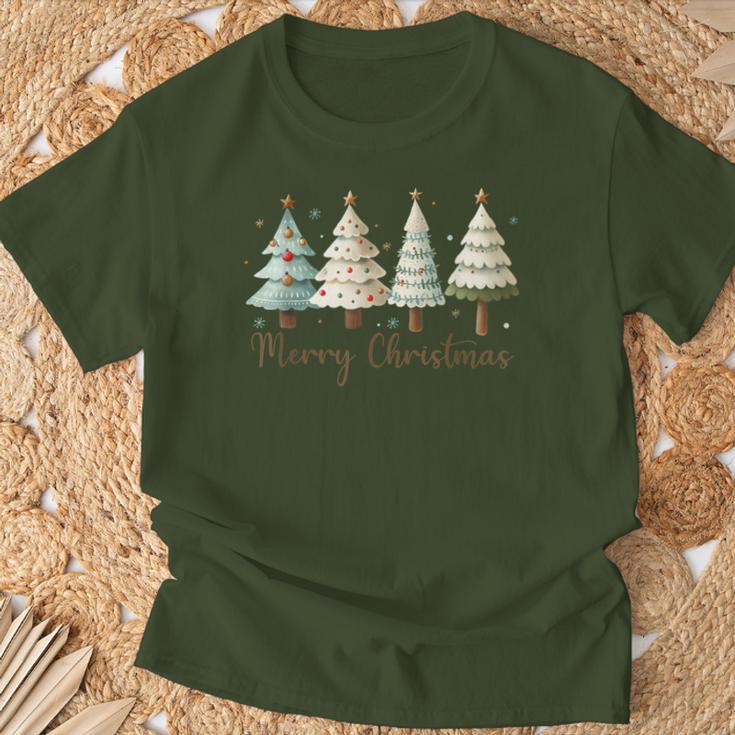 Merry Christmas Tree Christmas Tree T-Shirt Geschenke für alte Männer