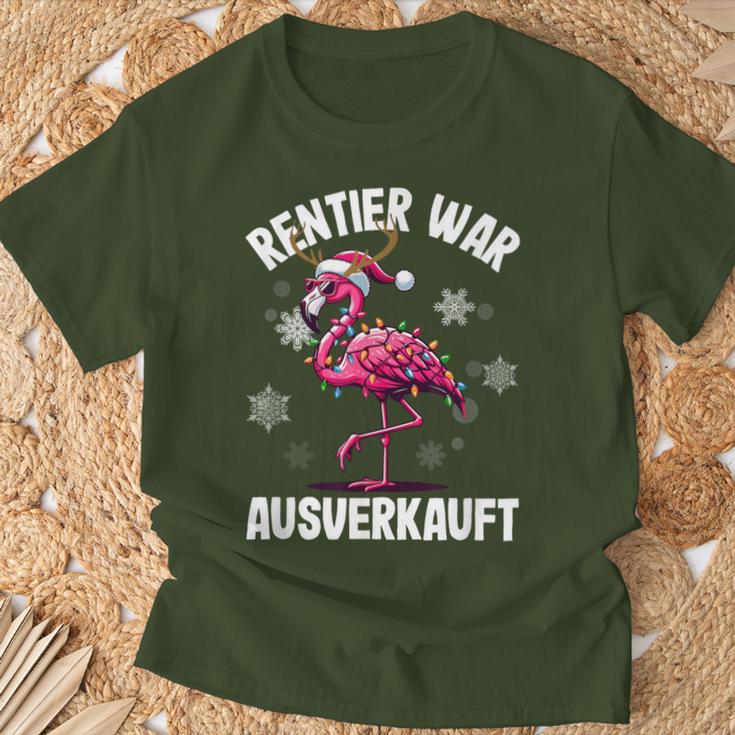 Moose Saying Reindeer Was Out Sold Christmas T-Shirt Geschenke für alte Männer