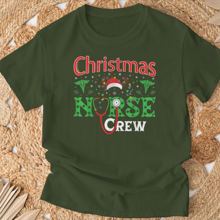 Nurse Christmas Reindeer Christmas Nurse Crew T-Shirt Geschenke für alte Männer