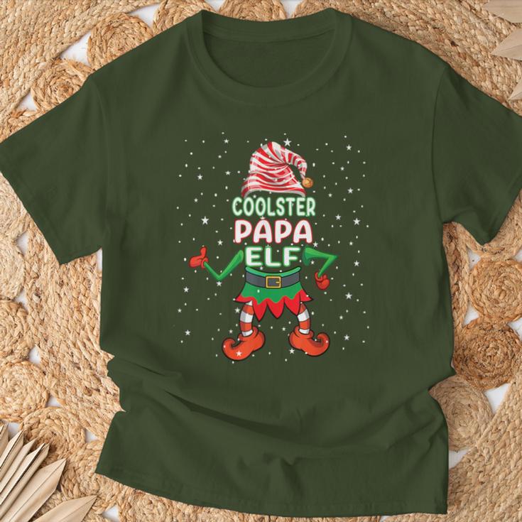 Papa Elf Outfit Christmas Family Elf Christmas Xmas T-Shirt Geschenke für alte Männer