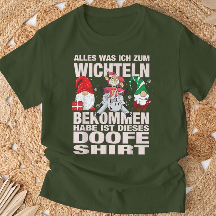 Secret Christmas Gnome Xmas Doofe Gnome T-Shirt Geschenke für alte Männer