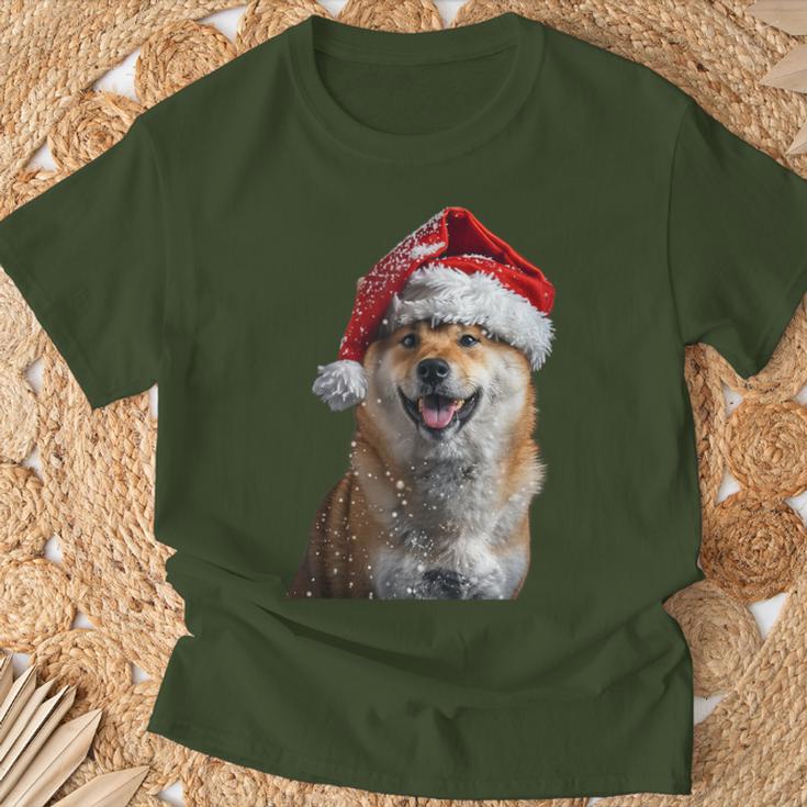 Shiba Inu Christmas T-Shirt Geschenke für alte Männer