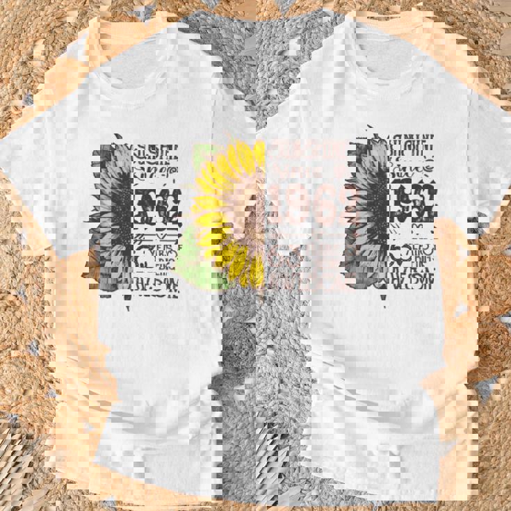 1962 Sunflower Sunshine 2025 T-Shirt Gifts for Old Men