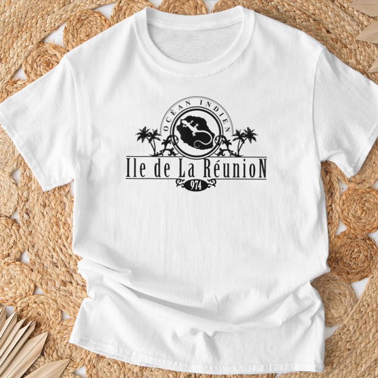 974 Isla De La Reunión Camiseta unisex Regalos para ancianos