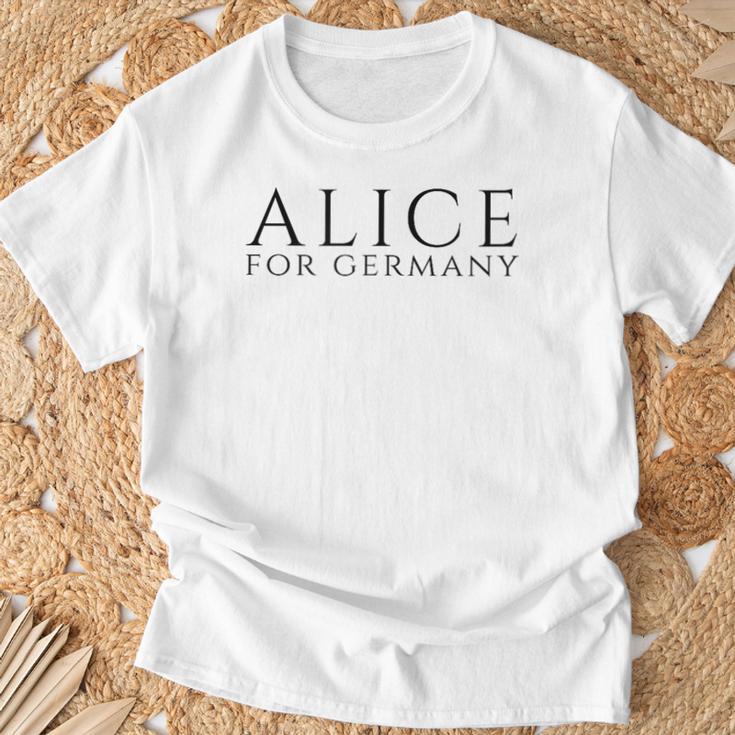 Alice For Germany Team Weidel T-Shirt Geschenke für alte Männer