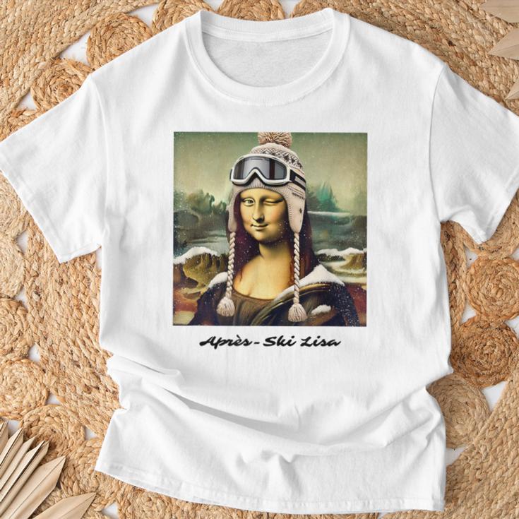 Apres Ski Lisa Mona Après Ski Haserl Ski Holiday Team Outfit T-Shirt Geschenke für alte Männer