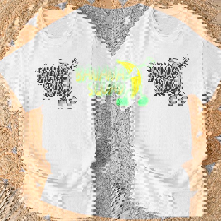 Banana Squad Lustiges Abtupfen Banana Food & Dab T-Shirt Geschenke für alte Männer