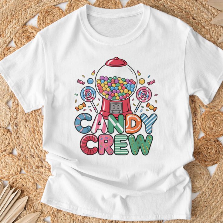 Candy Crew Colourful Candy Land Fun Candy Squad T-Shirt Geschenke für alte Männer