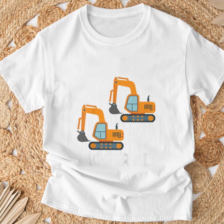 Children's Birthday I Am 2 Digger Old Boy 2 Years T-Shirt Geschenke für alte Männer