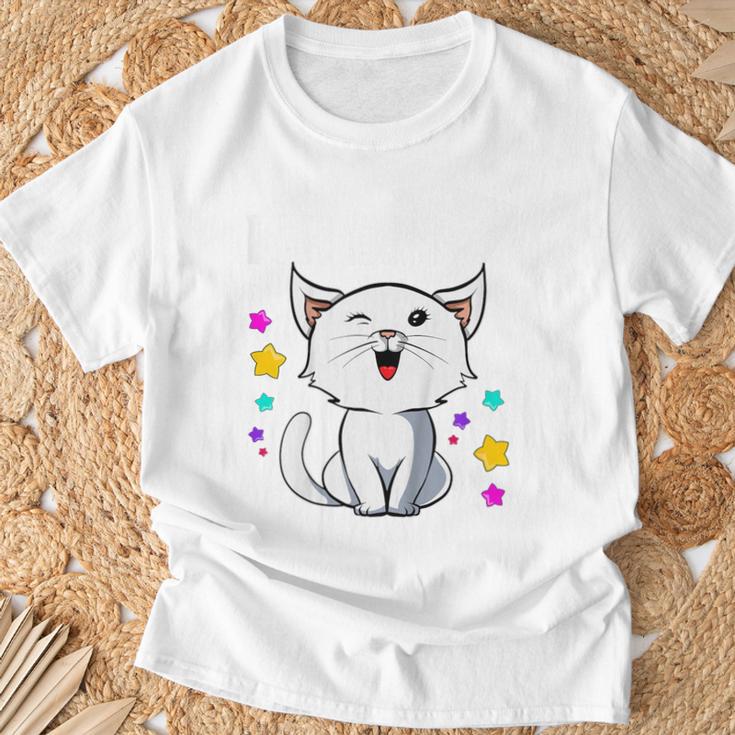 Children's Ich Bin 7 Jahre Alt Katzensieben 7Th Birthday T-Shirt Geschenke für alte Männer