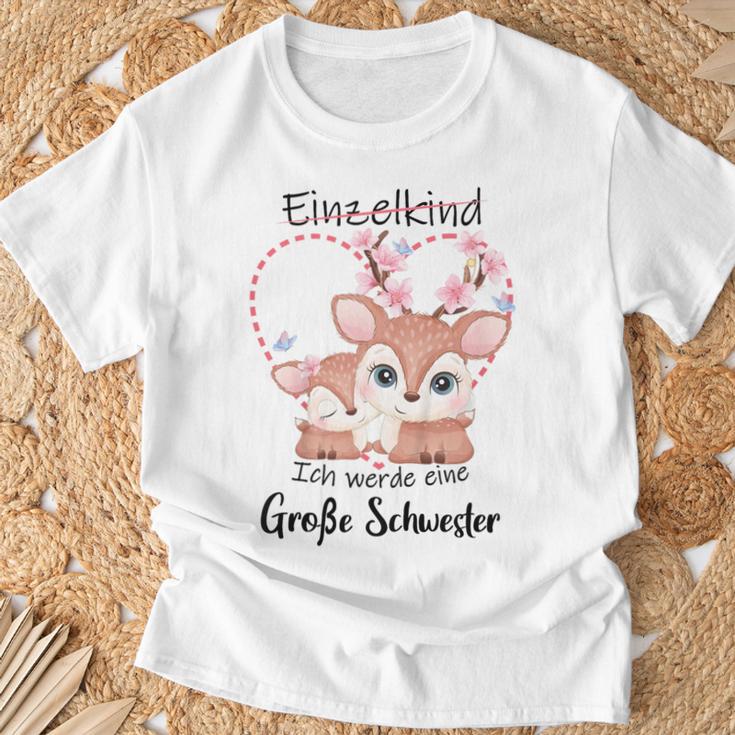 Children's Ich Werde Große Schwester Ich Pink T-Shirt Geschenke für alte Männer