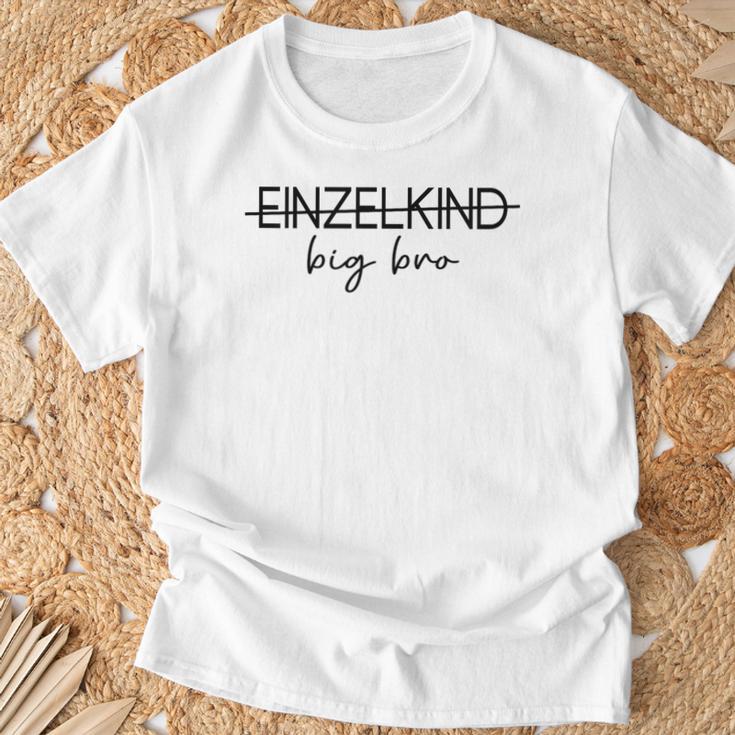 Children's Single Kind Big Bro Brother Werden Pregnancy Baby T-Shirt Geschenke für alte Männer