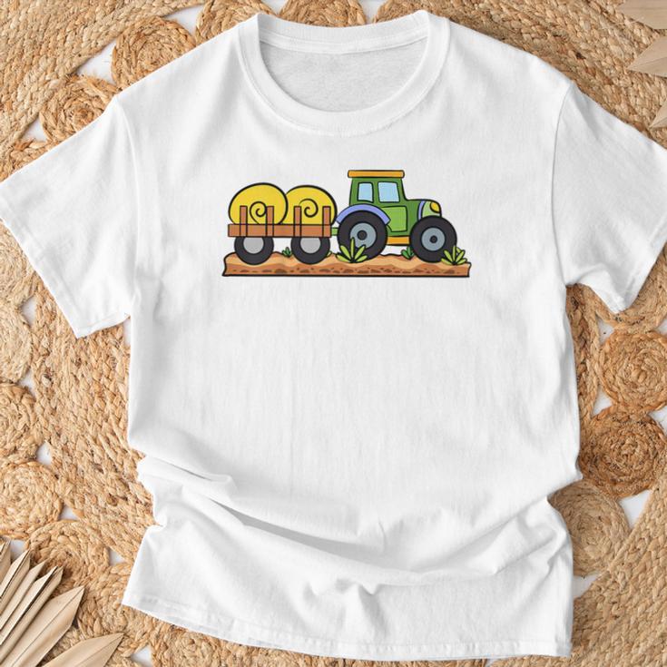 Children's Tractor Boysehicles Farm T-Shirt Geschenke für alte Männer