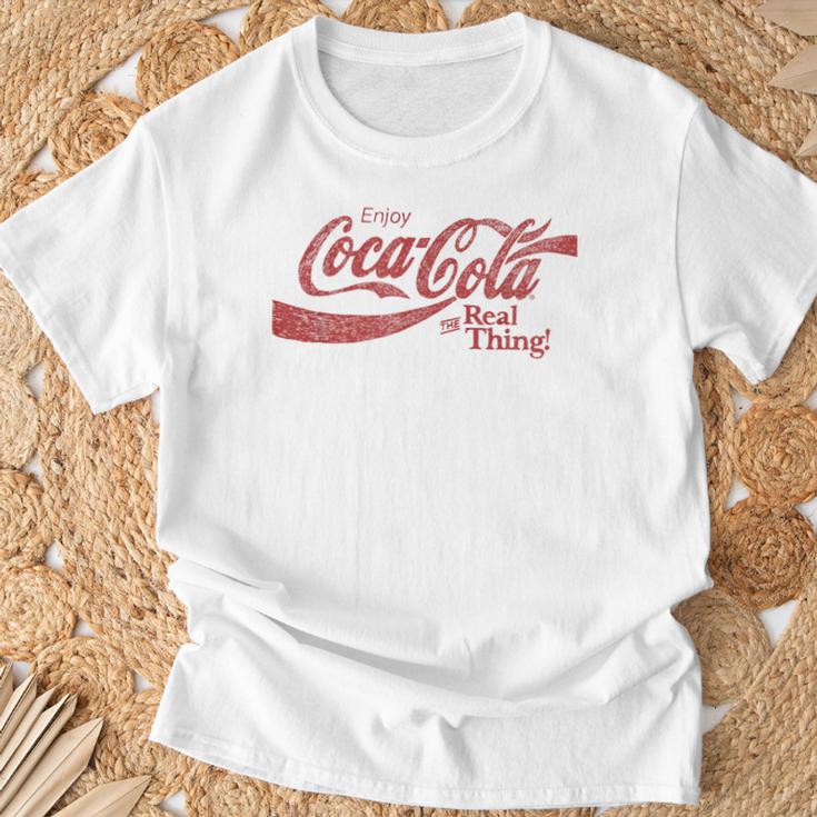 Coca Cola The True Blue T-Shirt Geschenke für alte Männer