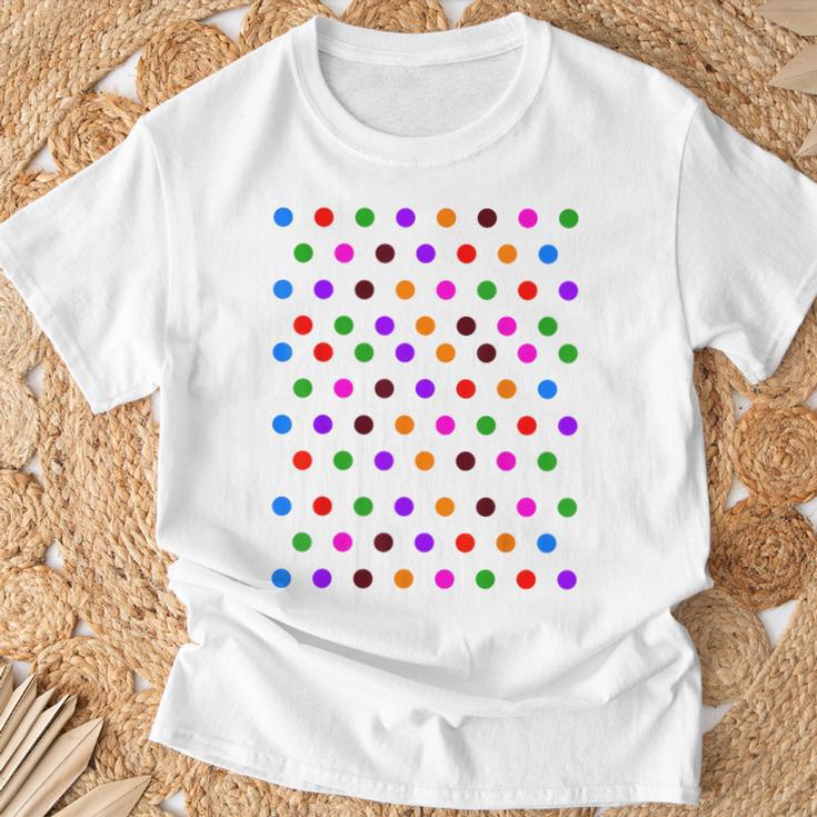 Colourful With Polka Dots S T-Shirt Geschenke für alte Männer