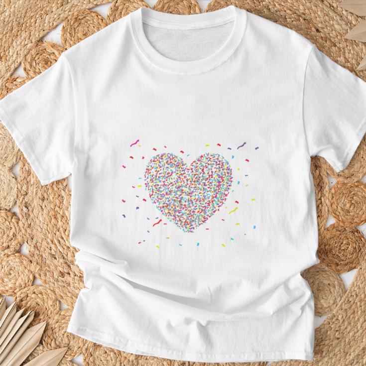 Confetti In The Heart Fancy Dress Carnival Confetti Costume Outfit T-Shirt Geschenke für alte Männer