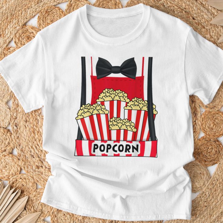 Cute Popcorn Seller Costume T-Shirt Geschenke für alte Männer