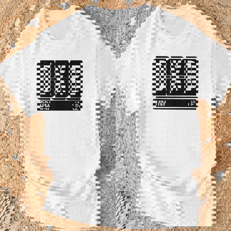 Dxb Dubai Arabic Emirate Travel Souvenir T-Shirt Geschenke für alte Männer