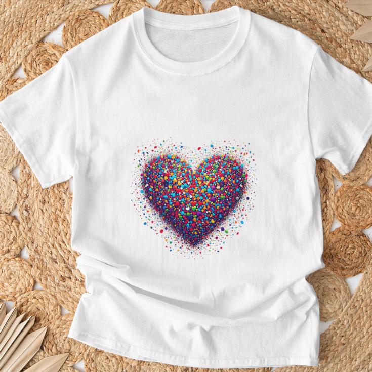 Fancy Dress Costume Confetti In The Heart Carnival T-Shirt Geschenke für alte Männer