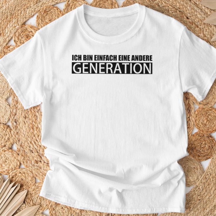 I Am Another Generation Gray T-Shirt Geschenke für alte Männer