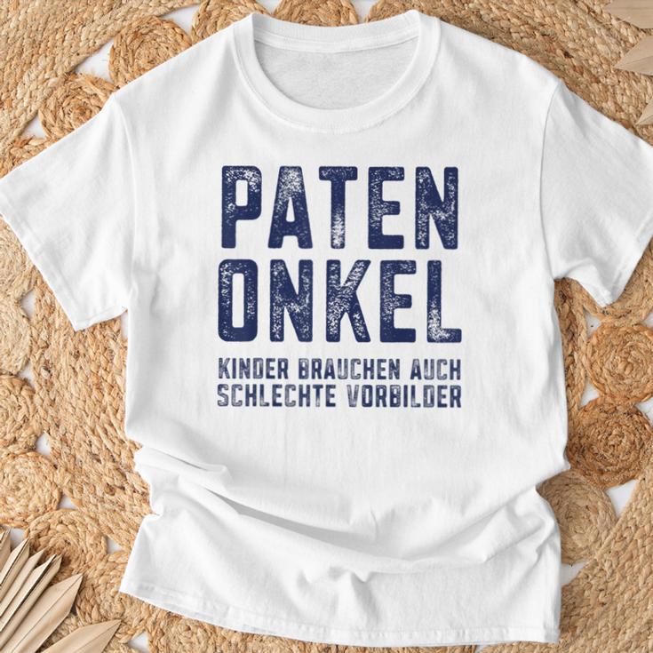 Godfather Definition Job Komplize Questions Ideas Question Christening T-Shirt Geschenke für alte Männer