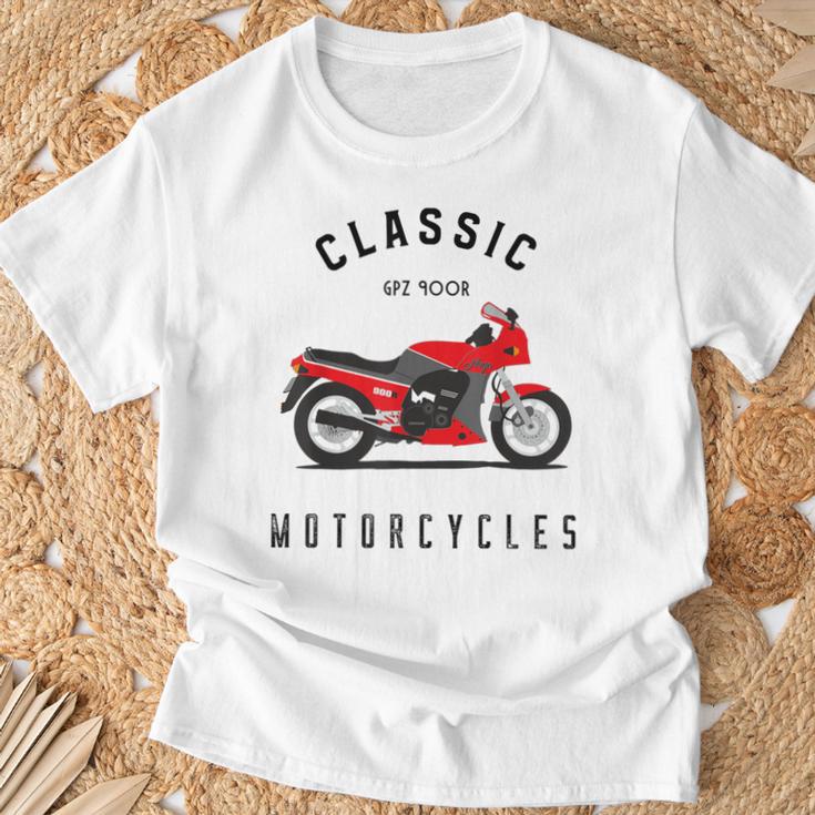 Gpz 900R Ninja Zx900a Motorcycle Biker T-Shirt Geschenke für alte Männer