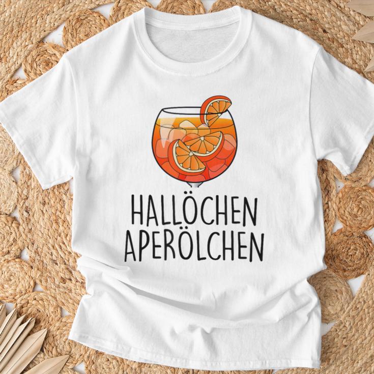 Hallöchen Aperölchen X New Delicious Aperoli Feeling Spritzy T-Shirt Geschenke für alte Männer