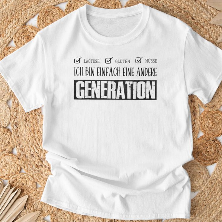 Ich Bin Einfach Eine Andere Generation Lustiges Blue T-Shirt Geschenke für alte Männer