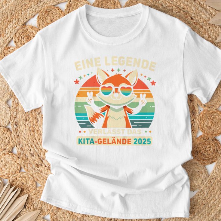 Kinder Kita Abgänger 2025 Abschluss Junge Mädchen Kindergarten T-Shirt Geschenke für alte Männer