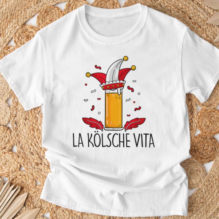 La Kölscheita X Fastelovend Carnival Cologne Beer Costume T-Shirt Geschenke für alte Männer