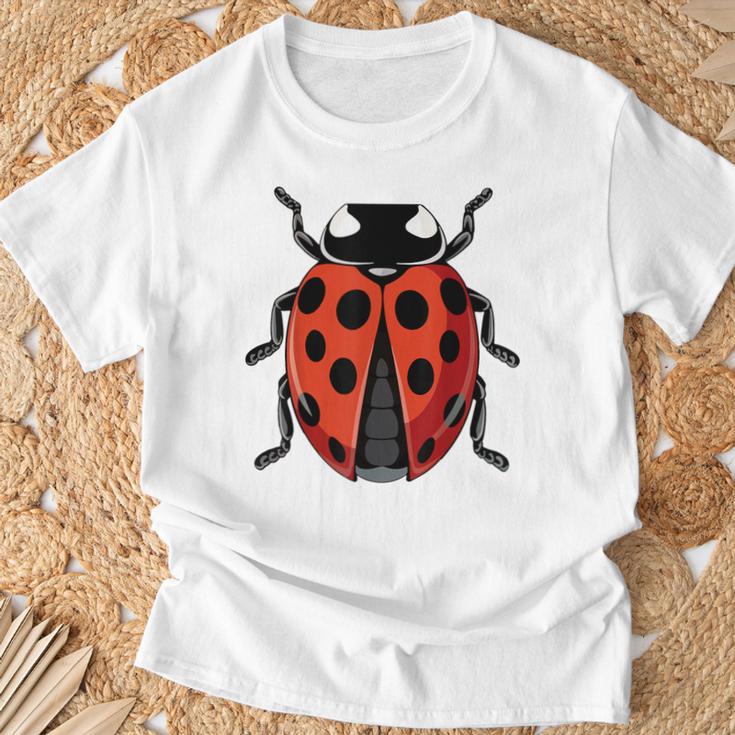 Ladybug Adult Children Ladybird Costume Red T-Shirt Geschenke für alte Männer