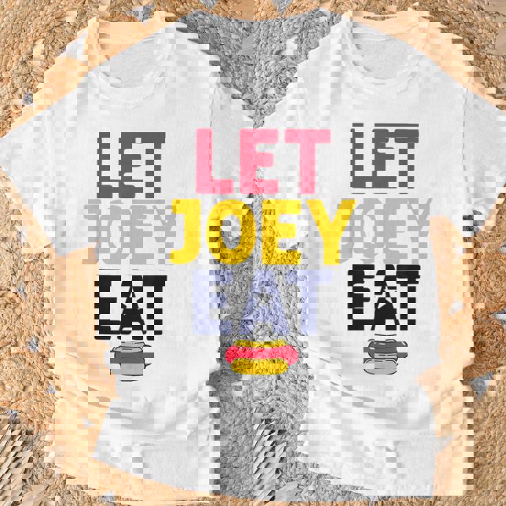Sarcastic Gifts, Let Joey Eat Shirts
