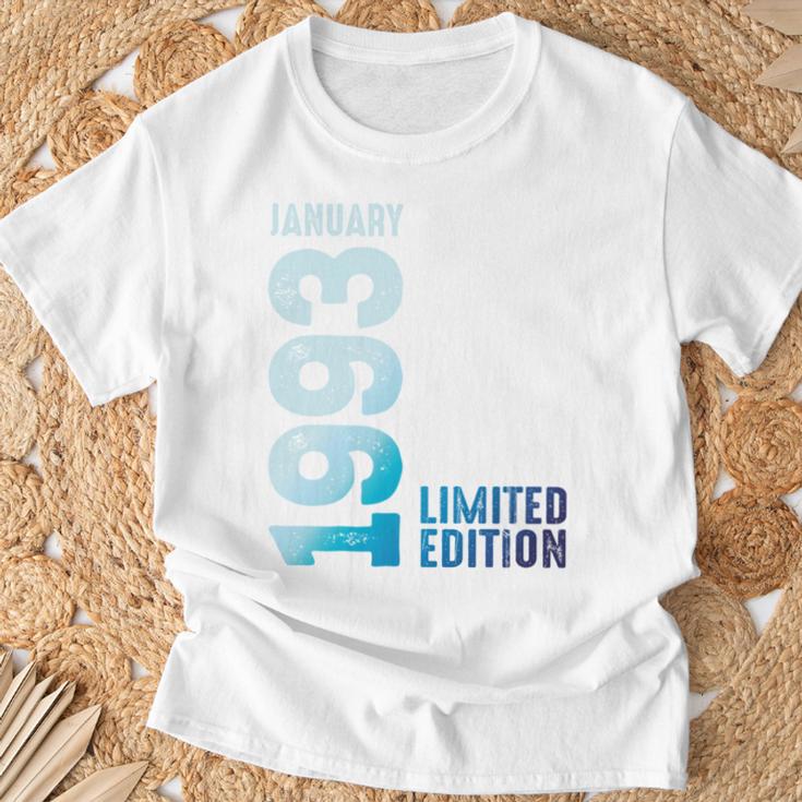 Limited Edition 1993 January 1993 T-Shirt Geschenke für alte Männer