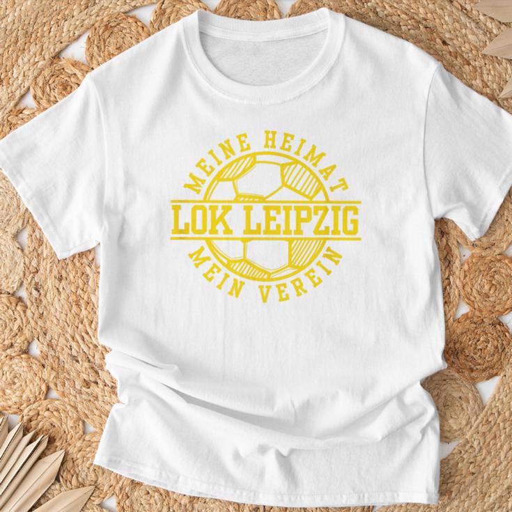 Lok Leipzig Football Kicken Club Fan Heimat Saxony Blue T-Shirt Geschenke für alte Männer