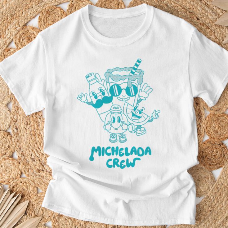 Michelada Crew Gray T-Shirt Geschenke für alte Männer