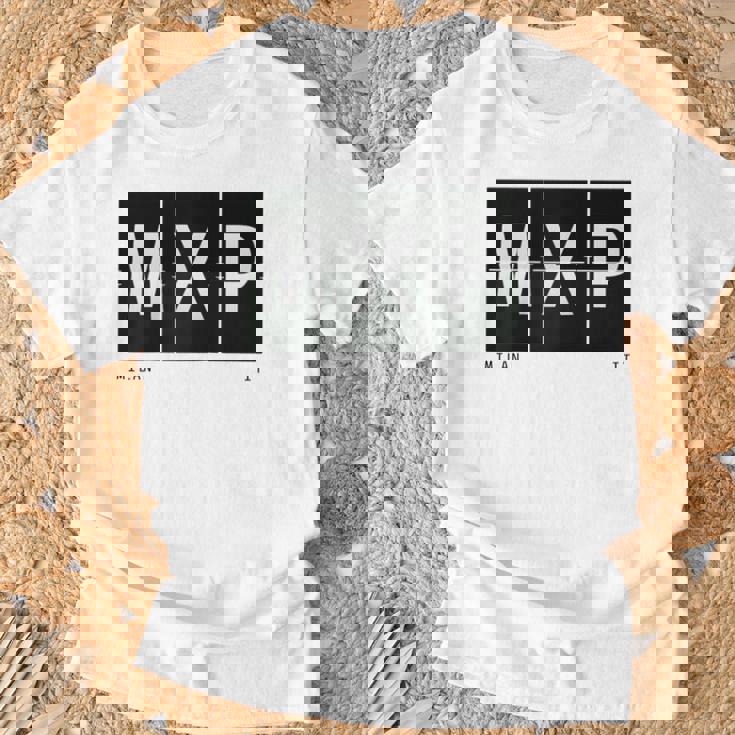 Mxp Milan It Italien Retro Flughafen Code Weltreisender Raglan T-Shirt Geschenke für alte Männer