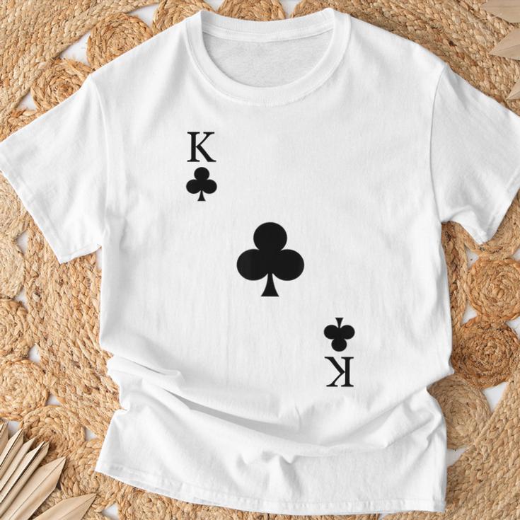 Playing Card Cross King Poker Card Game Carnival Costume T-Shirt Geschenke für alte Männer