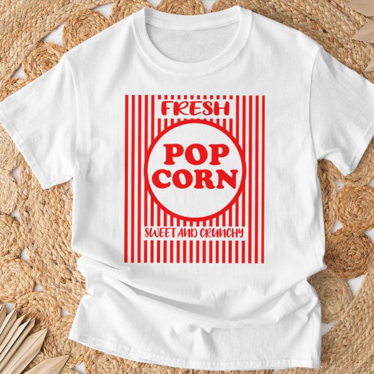 Popcorn Carnival Costume T-Shirt Geschenke für alte Männer