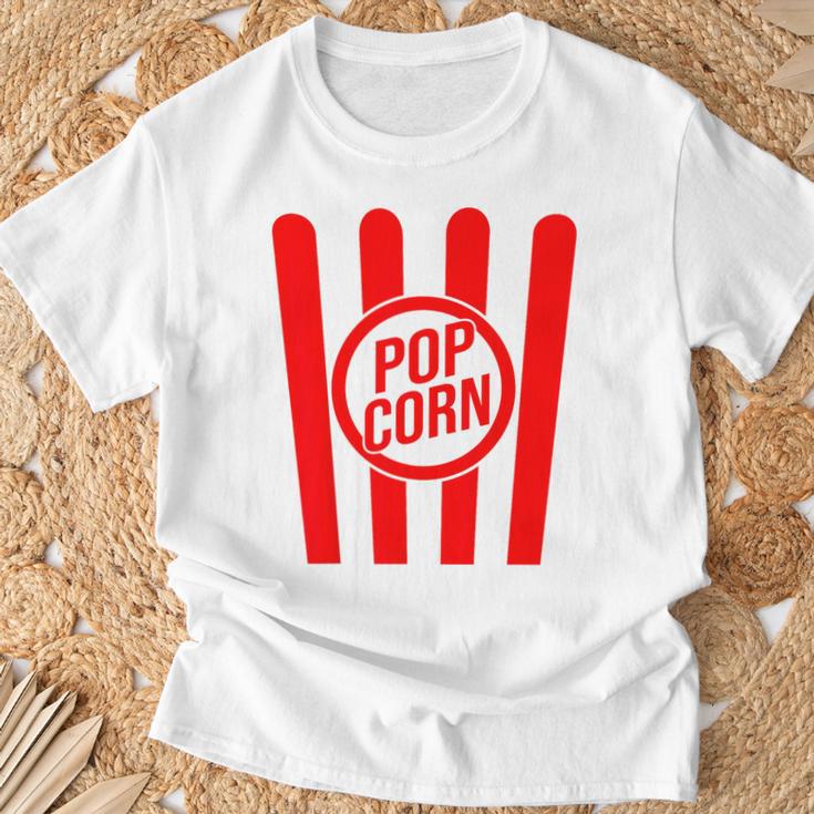 Retro Popcorn Costume For Carnival Fancy Dress T-Shirt Geschenke für alte Männer