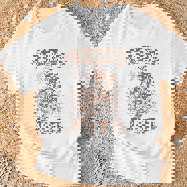 Rodeo Nana Western Cowboy Family Matching Mother's Day T-Shirt Gifts for Old Men