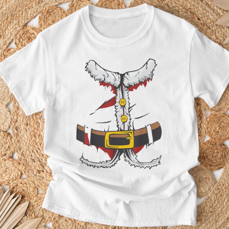 Santa Claus Costume Santa Claus Costume Father Christmas T-Shirt Geschenke für alte Männer