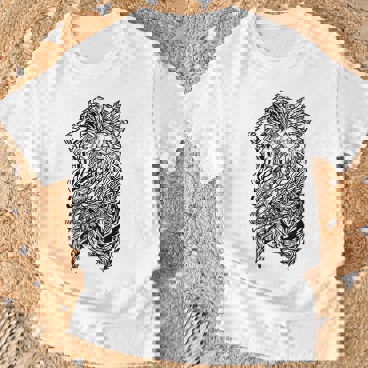 Sirvientaalkiria Ikinga Guerrera Del Norte Camiseta unisex Regalos para ancianos