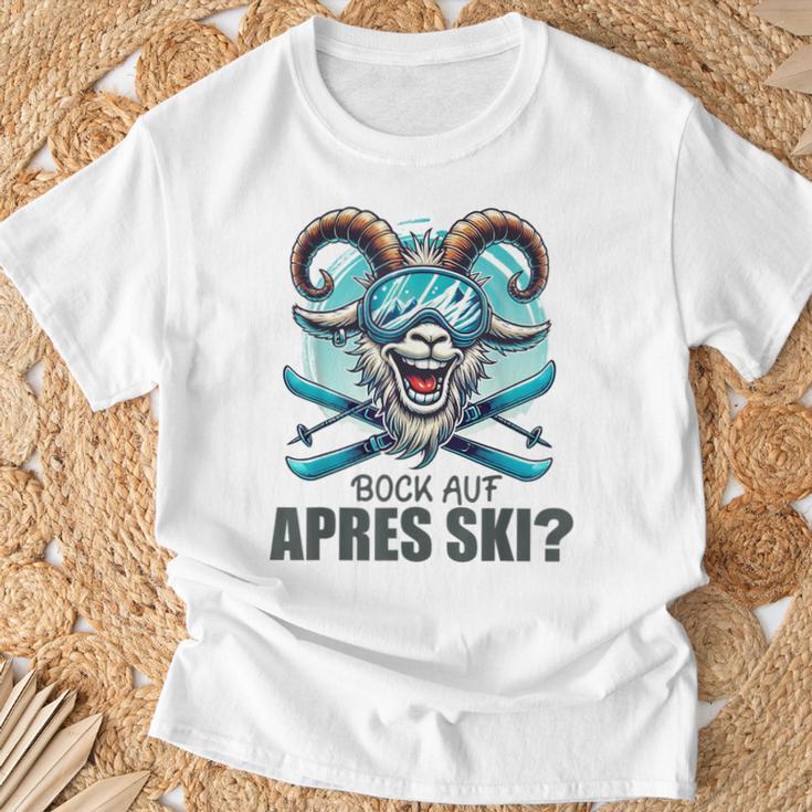 Skifahren Lustiges Apres Ski T-Shirt Geschenke für alte Männer