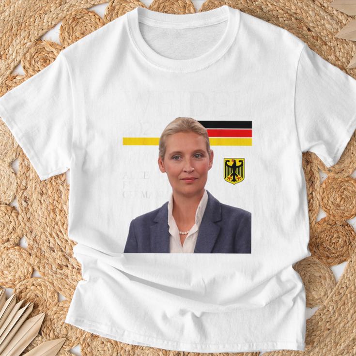 Team Alice For Germany Weidel 2025 Blue T-Shirt Geschenke für alte Männer