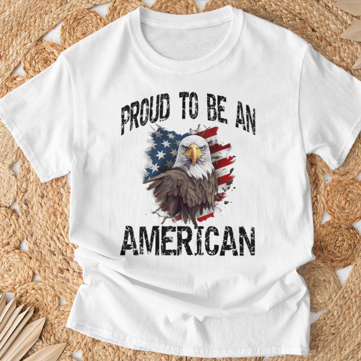 Usa American Flag Tourist Holiday America T-Shirt Geschenke für alte Männer