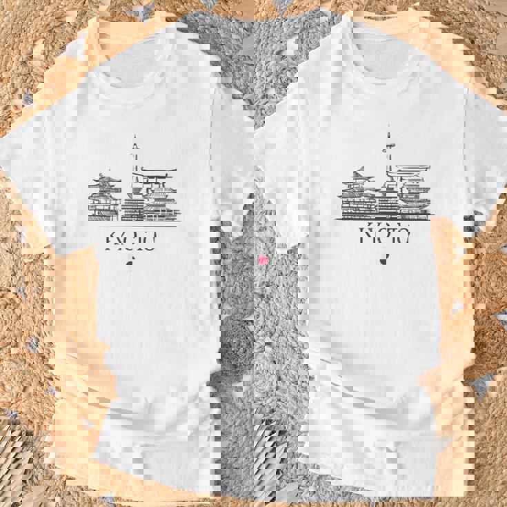 Vintage Kyoto Japónacaciones Japón Lover Camiseta unisex Regalos para ancianos